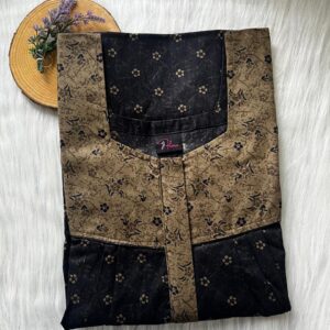 Mix N Match Square Neck Pleated Nighty