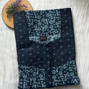 Mix N Match Square Neck Pleated Nighty