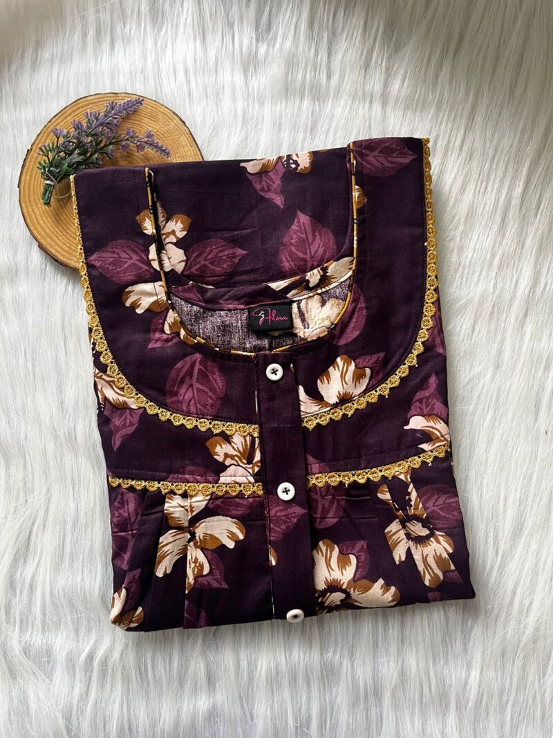 DOUBLE LACE  ZIP NIGHTY