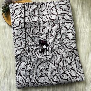 Plus Size Front Elastic Pleated Nighty