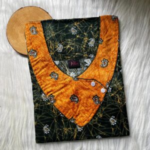 V-Neck Side Button Nighty