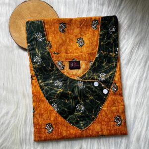 V-Neck Side Button Nighty