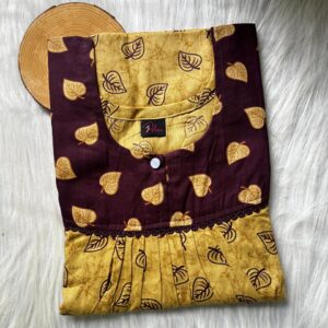 FRONT PLEATED LACE NIGHTY