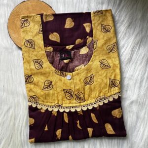 FRONT PLEATED LACE NIGHTY (Copy)