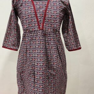 Muslin Cotton Flared Feeding Kurti