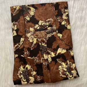 FRONT PLEATED ZIP NIGHTY