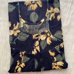 FRONT PLEATED ZIP NIGHTY