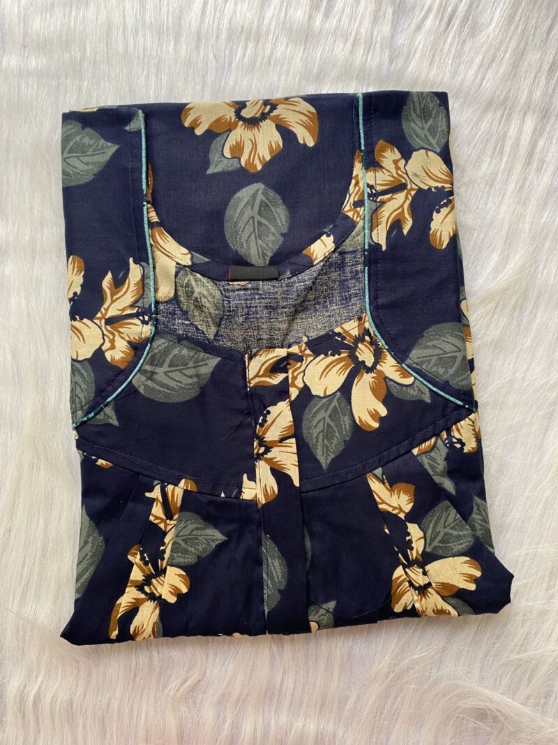 FRONT PLEATED ZIP NIGHTY