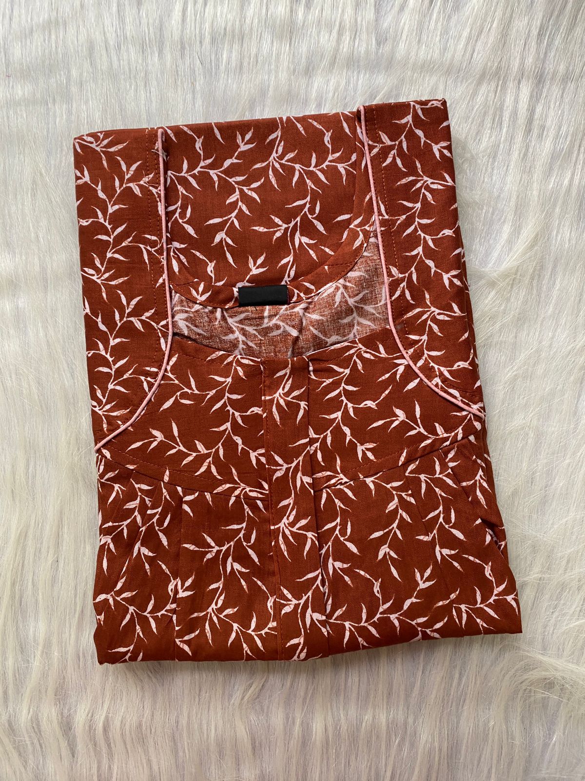 FRONT PLEATED ZIP NIGHTY