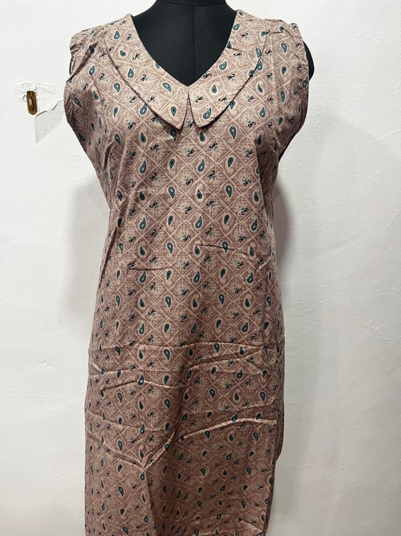 SLEEVELESS NON-FEEDING FROCK NIGHTY