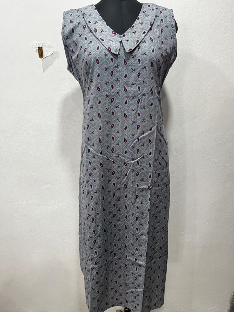 SLEEVELESS NON-FEEDING FROCK NIGHTY