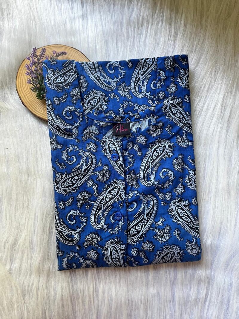 Full Open Button Nighty