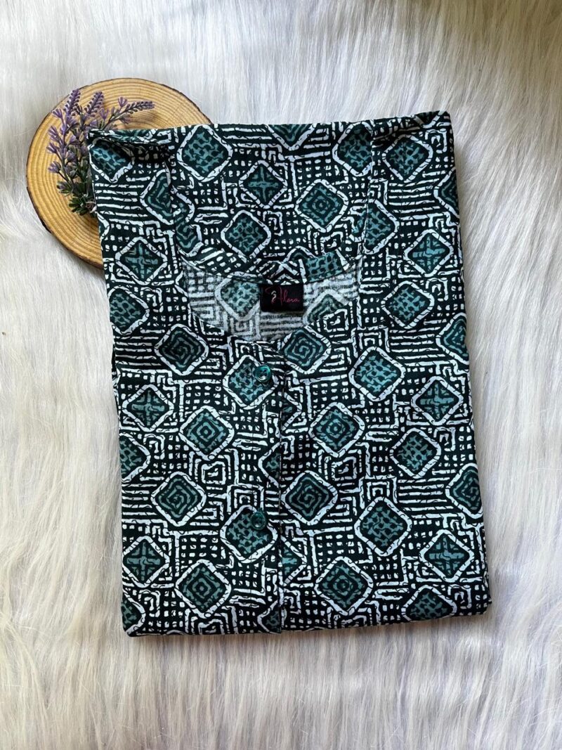 Full Open Button Nighty