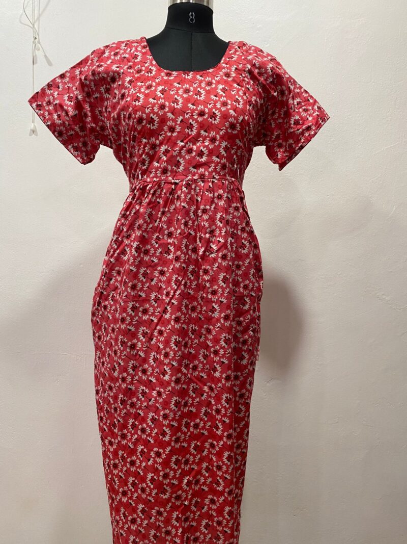 FEEDING FROCK WITH SIDE POCKET