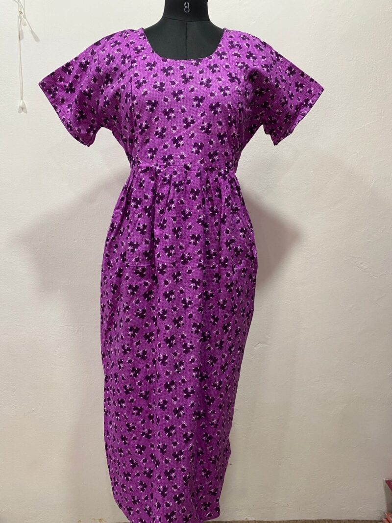 FEEDING FROCK WITH SIDE POCKET