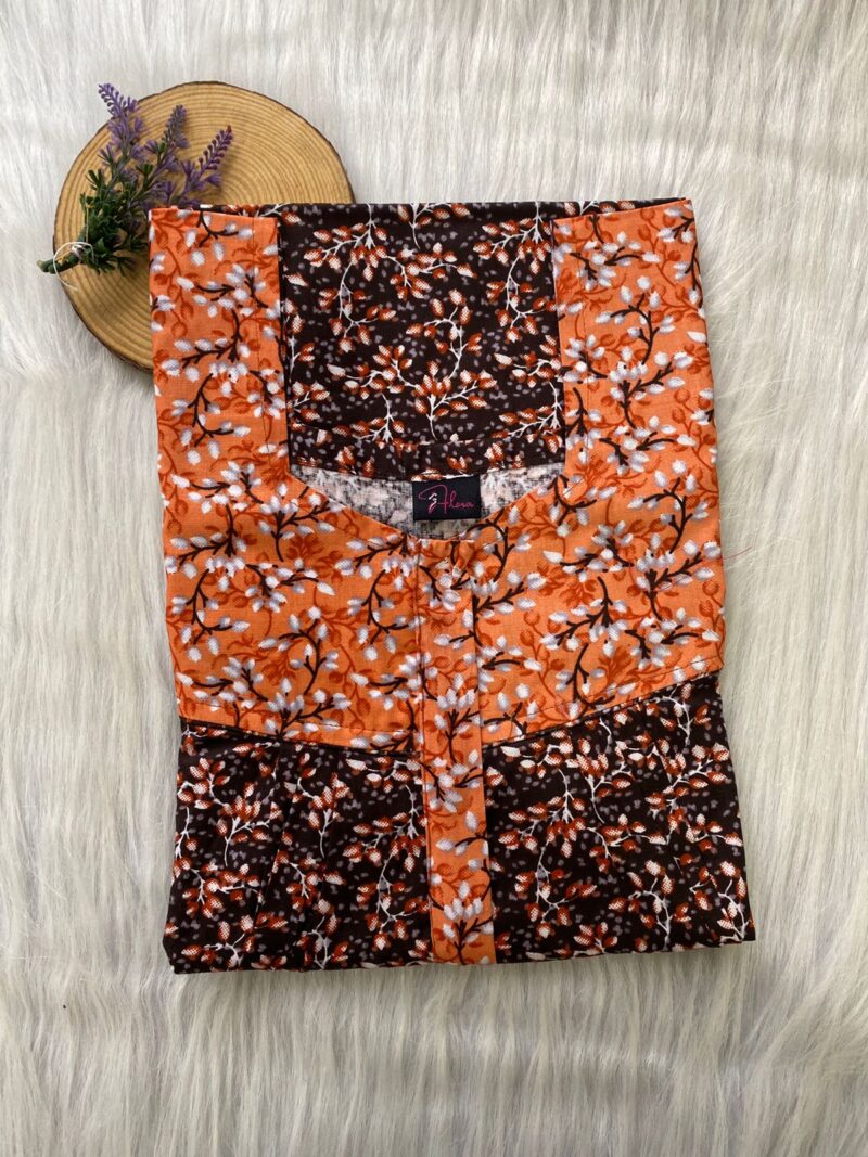 Mix N Match Square Neck Pleated Nighty