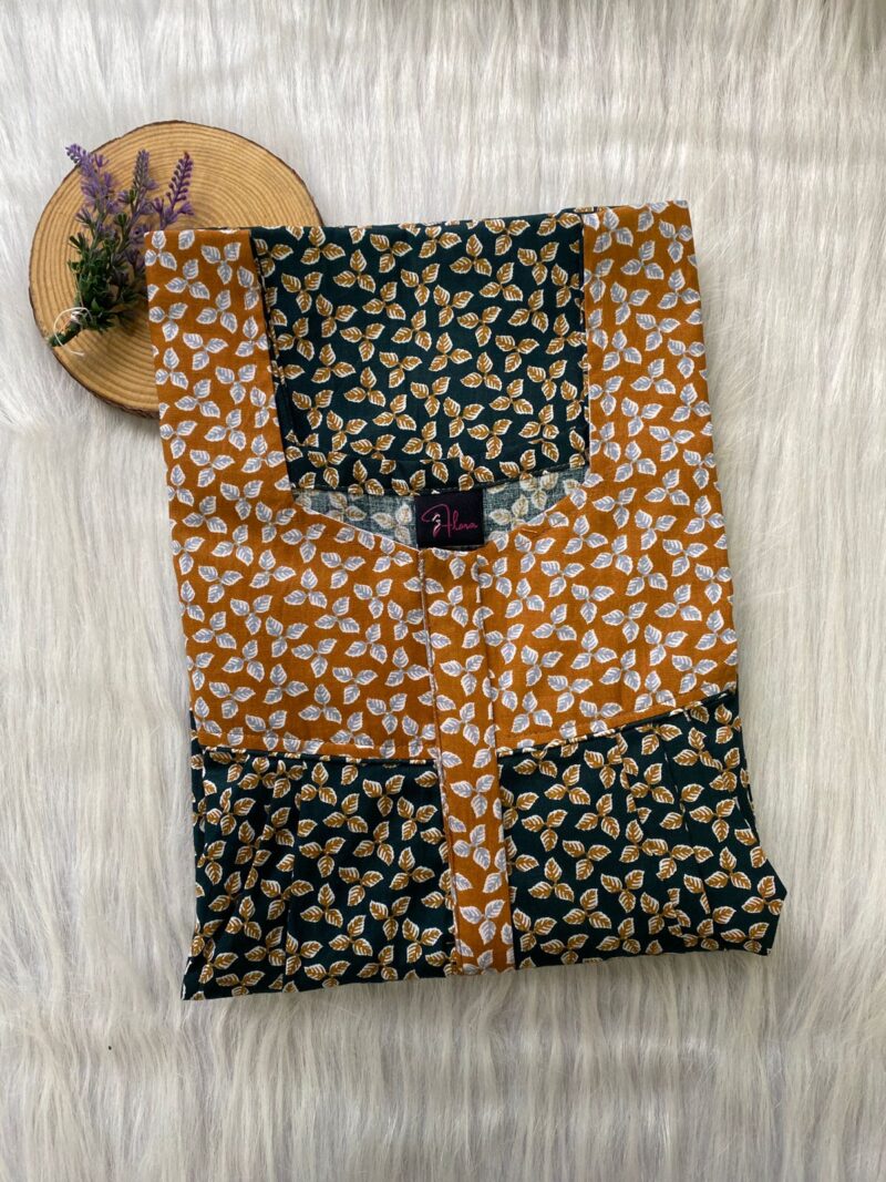 Mix N Match Square Neck Pleated Nighty