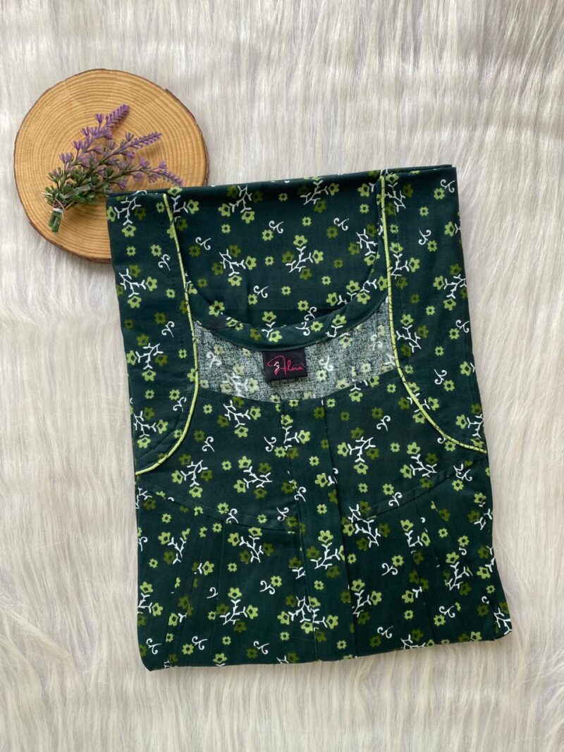 FRONT PLEATED ZIP NIGHTY