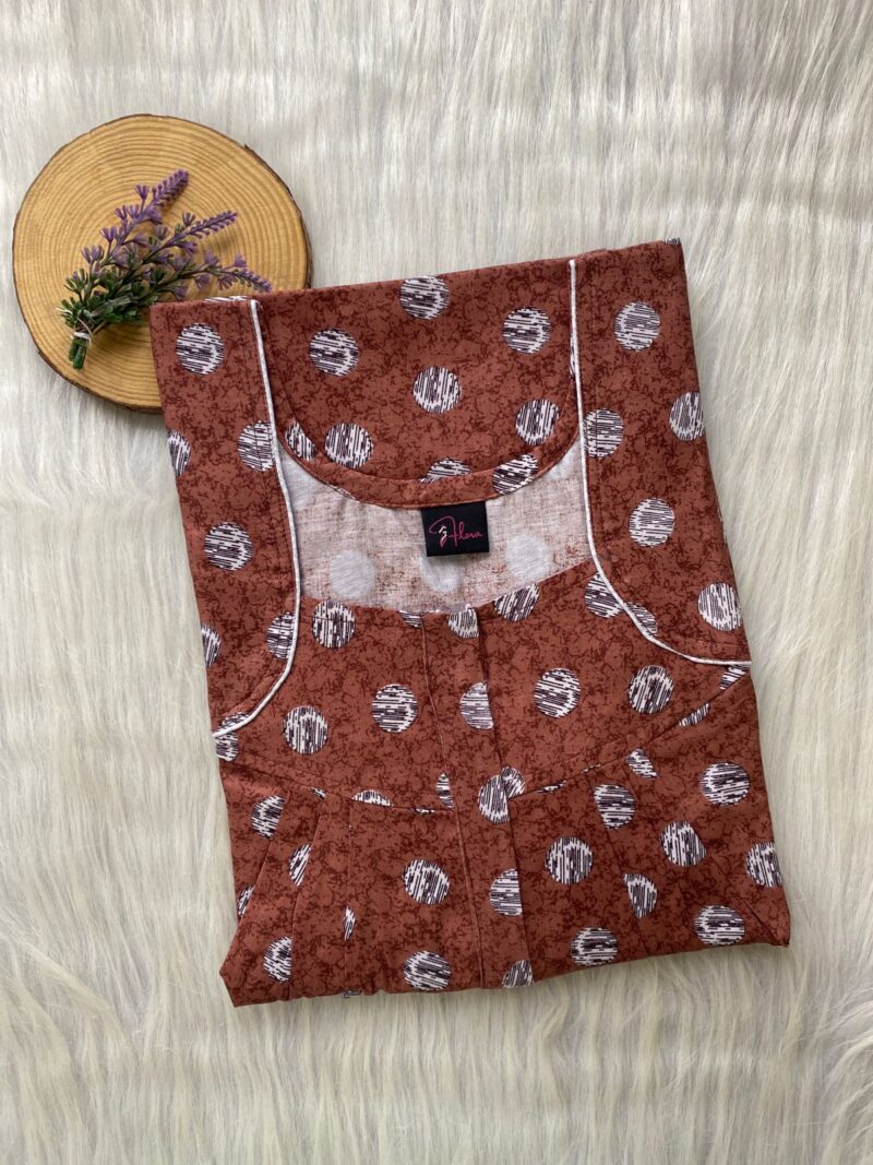 FRONT PLEATED ZIP NIGHTY