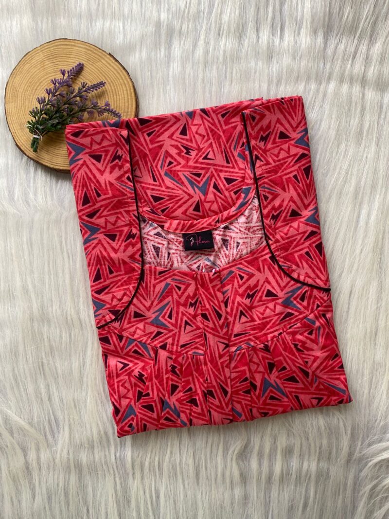 FRONT PLEATED ZIP NIGHTY