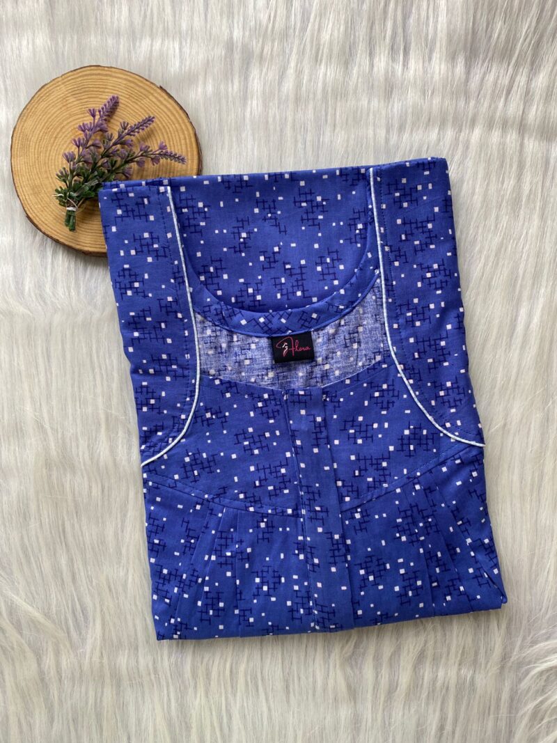 FRONT PLEATED ZIP NIGHTY