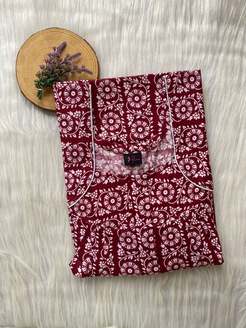 FRONT PLEATED ZIP NIGHTY