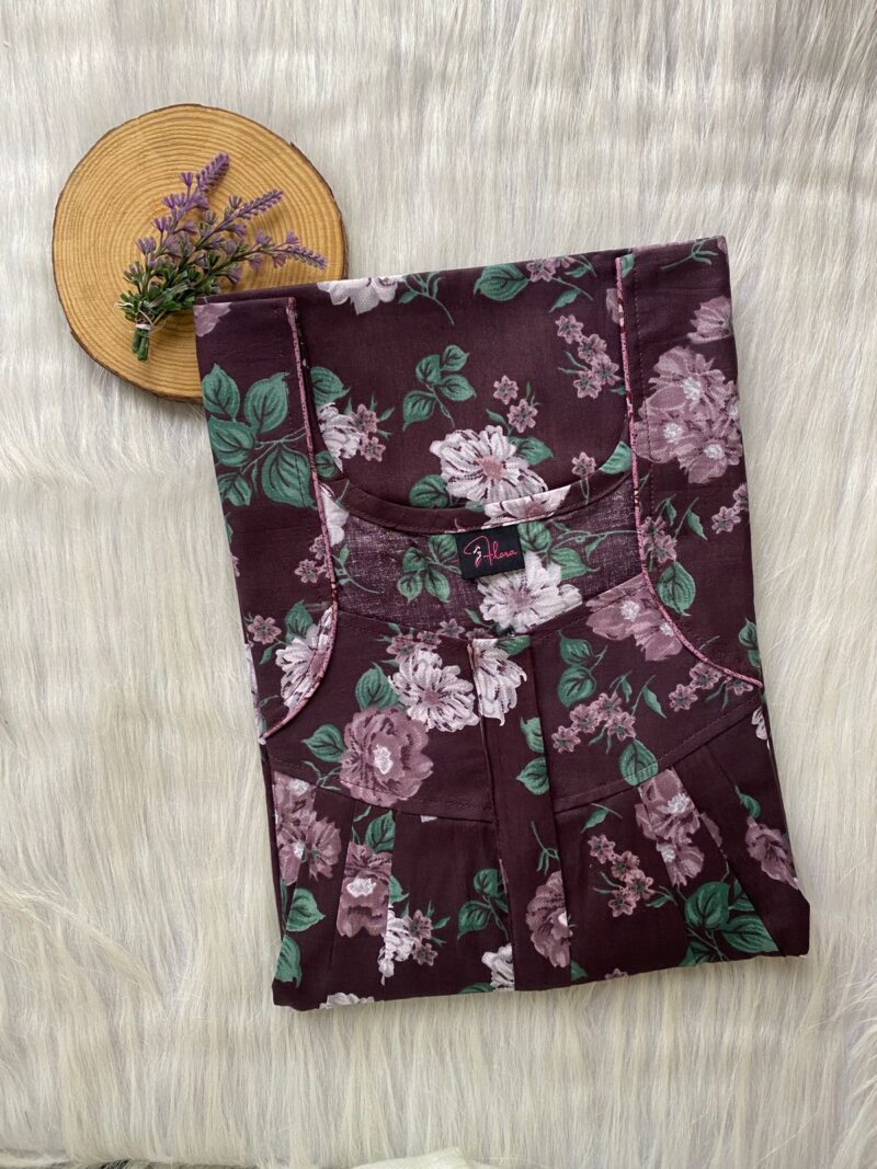 FRONT PLEATED ZIP NIGHTY