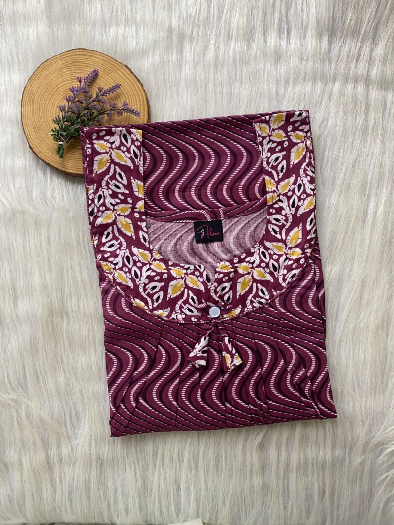 NO ZIP PLEATED NIGHTY