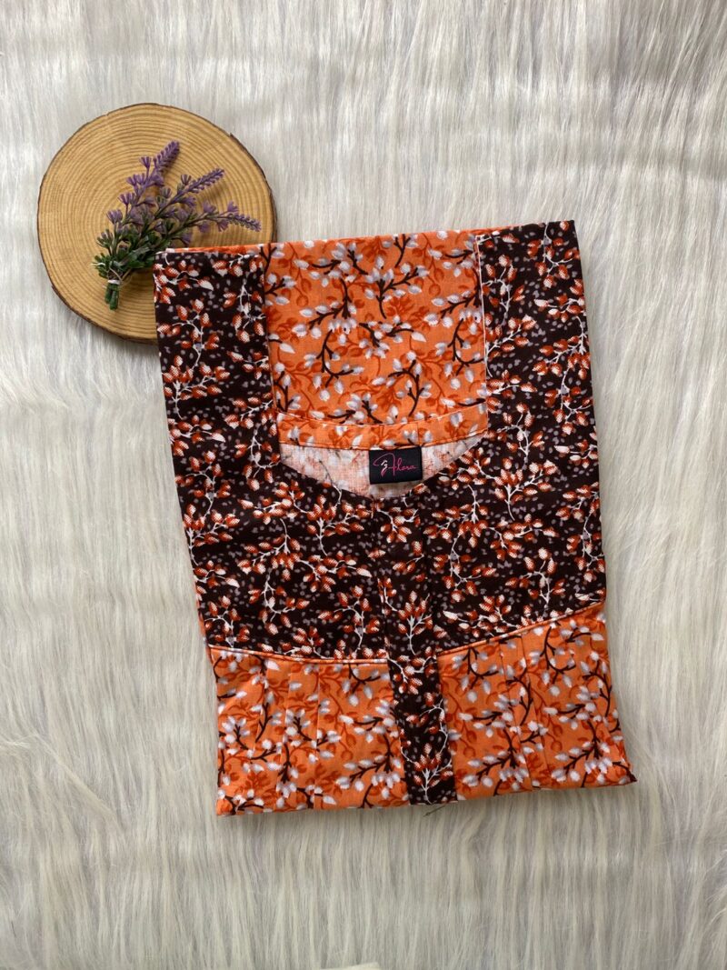 Mix N Match Square Neck Pleated Nighty