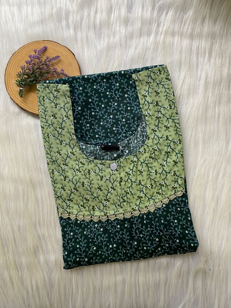 FRONT PLEATED LACE NIGHTY