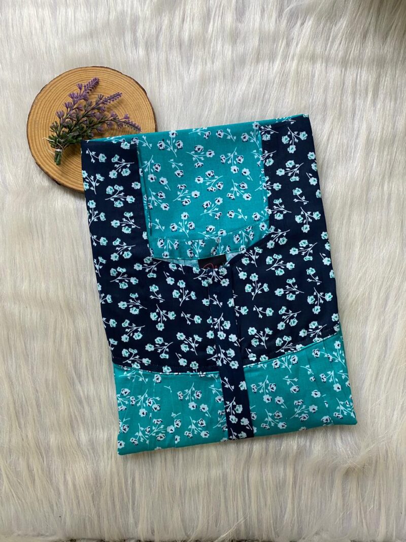 Mix N Match Square Neck Pleated Nighty