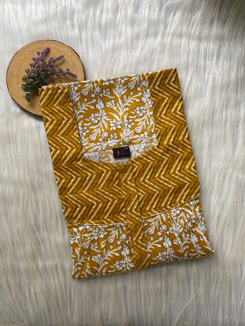 Mix N Match Square Neck Pleated Nighty