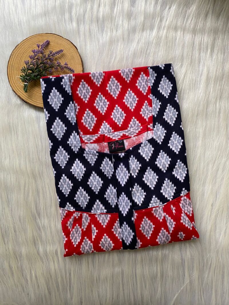 Mix N Match Square Neck Pleated Nighty