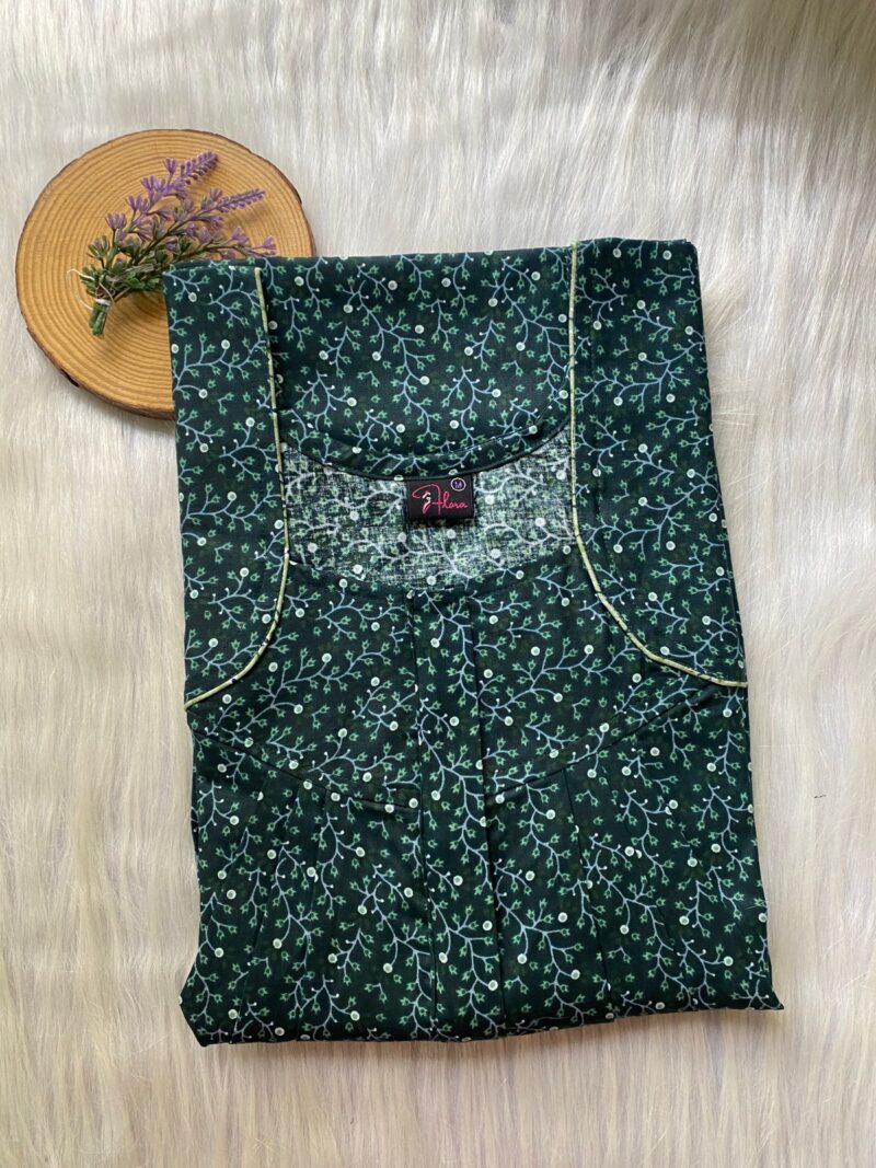 FRONT PLEATED ZIP NIGHTY