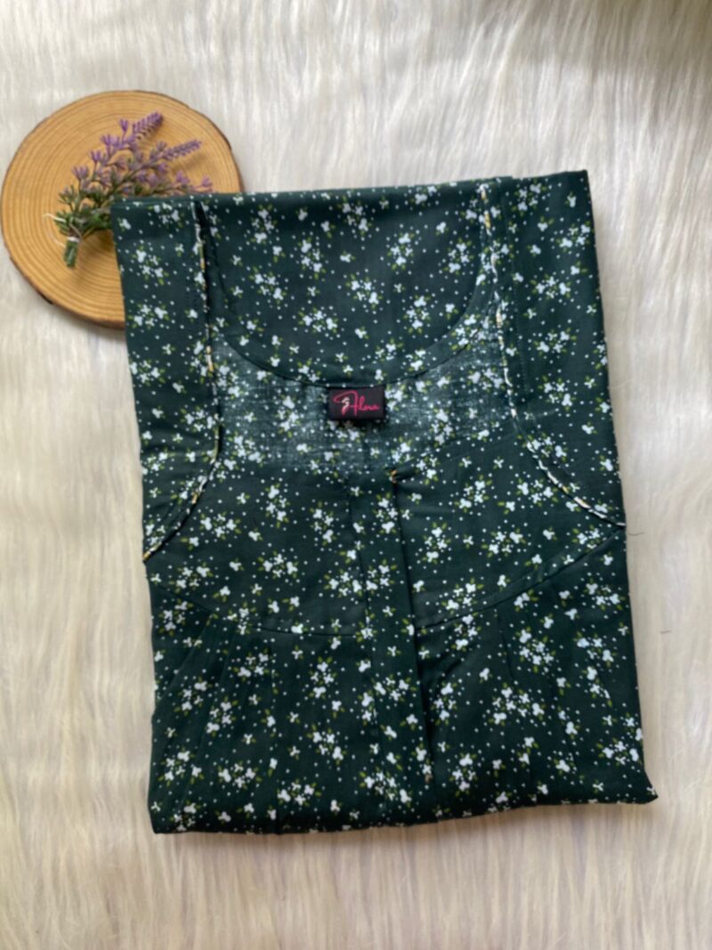 FRONT PLEATED ZIP NIGHTY