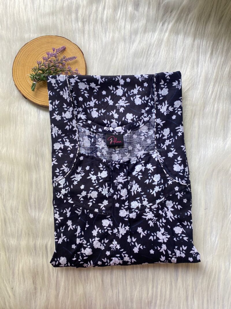 FRONT PLEATED ZIP NIGHTY