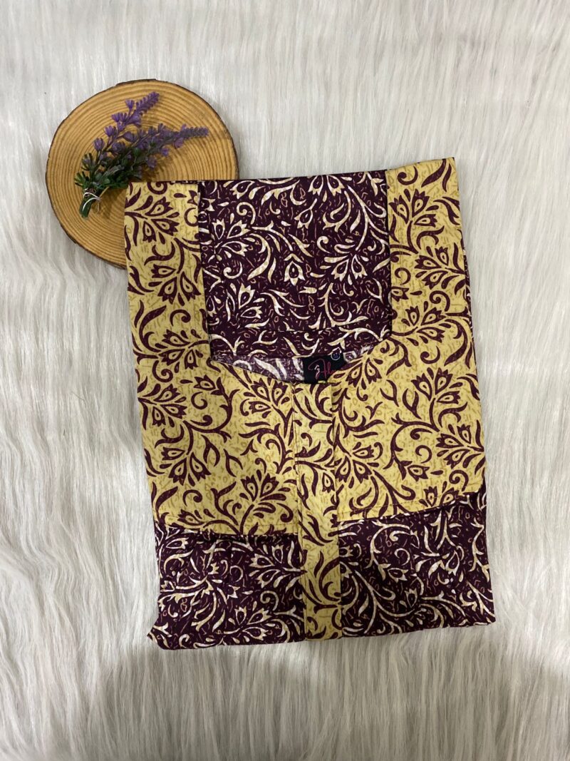 Mix N Match Square Neck Pleated Nighty