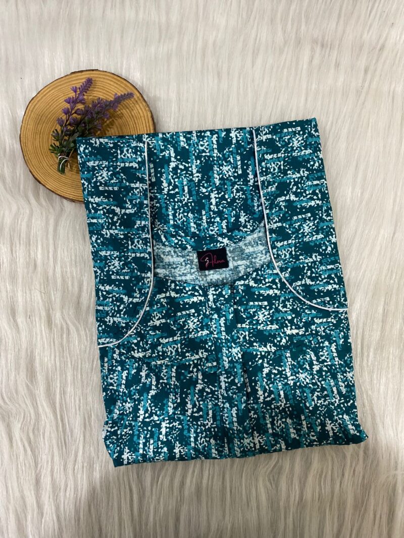 FRONT PLEATED ZIP NIGHTY