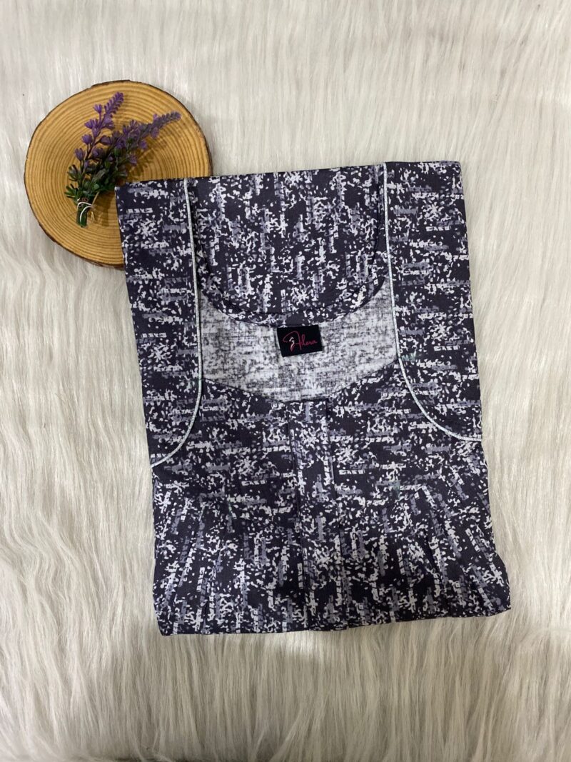 FRONT PLEATED ZIP NIGHTY