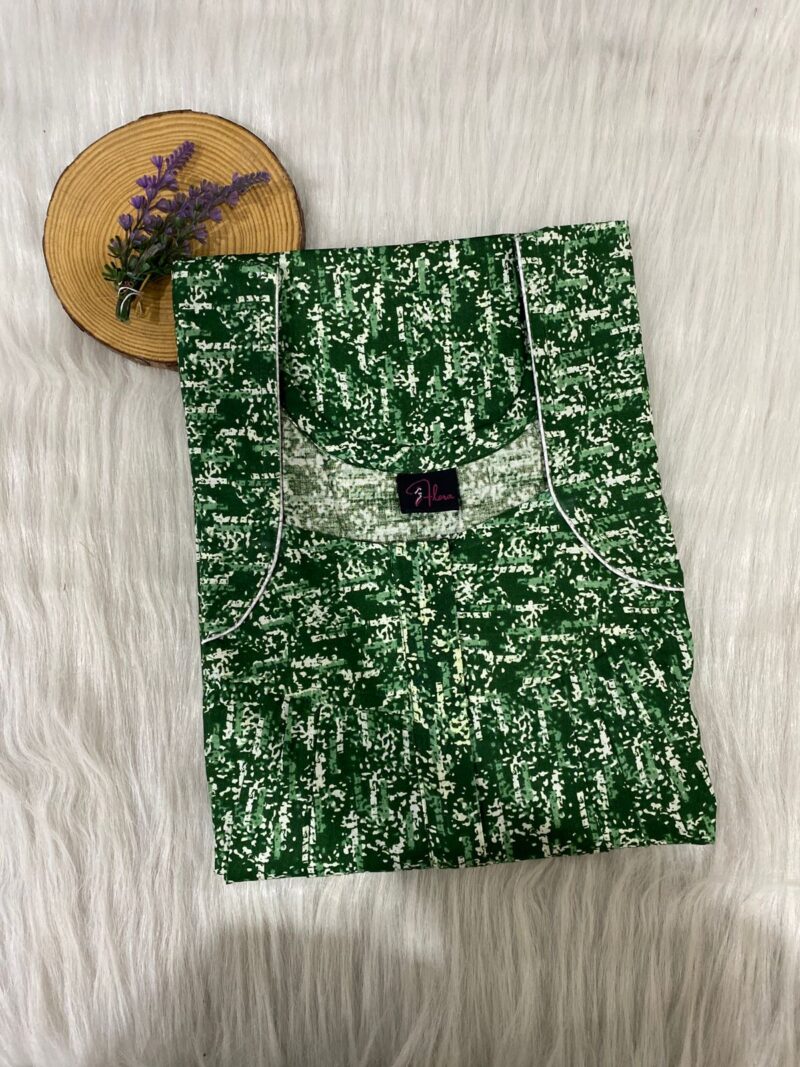 FRONT PLEATED ZIP NIGHTY