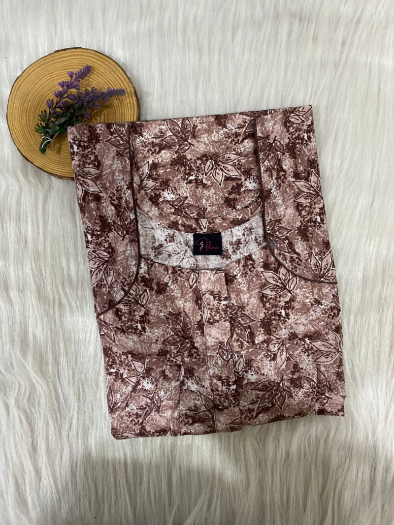 FRONT PLEATED ZIP NIGHTY