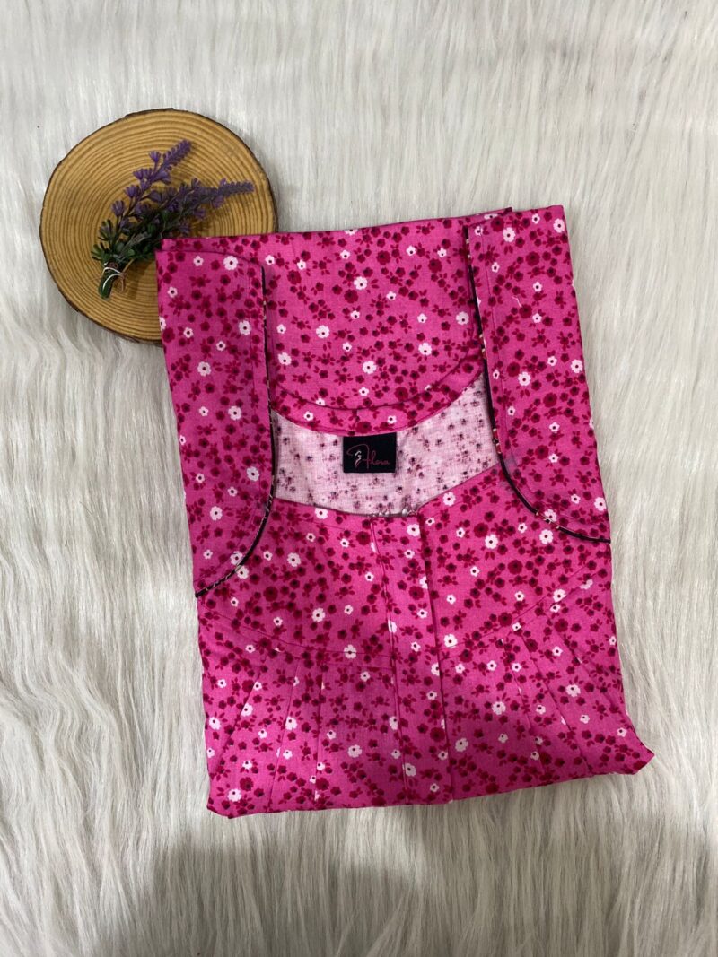 FRONT PLEATED ZIP NIGHTY