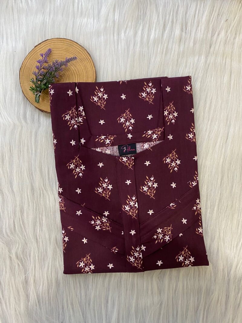 Horizontal Zip Feeding Nighty