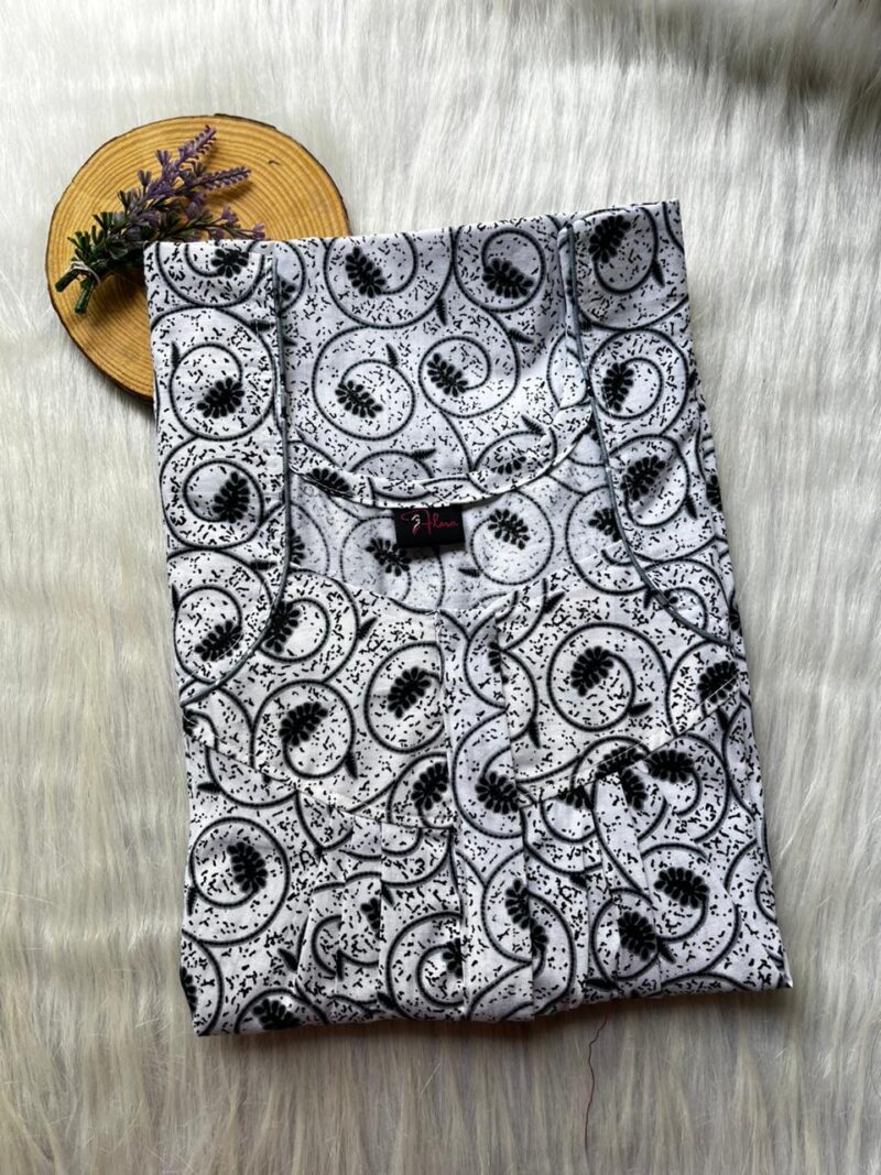 FRONT PLEATED ZIP NIGHTY