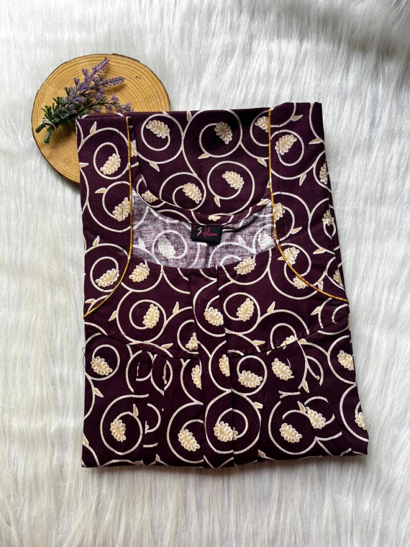 FRONT PLEATED ZIP NIGHTY