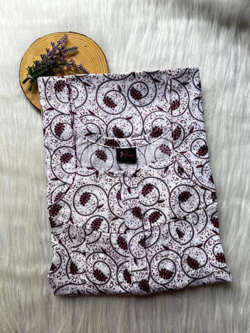 FRONT PLEATED ZIP NIGHTY