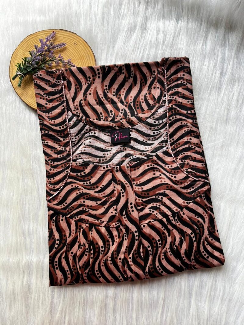 FRONT PLEATED ZIP NIGHTY