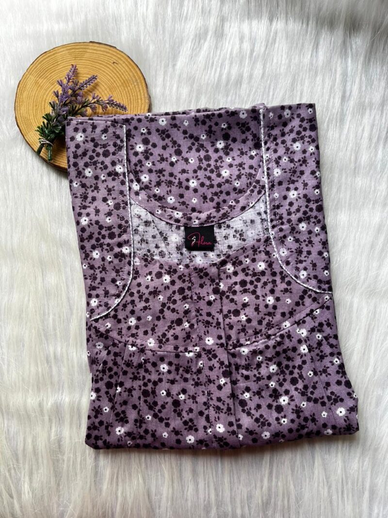 FRONT PLEATED ZIP NIGHTY