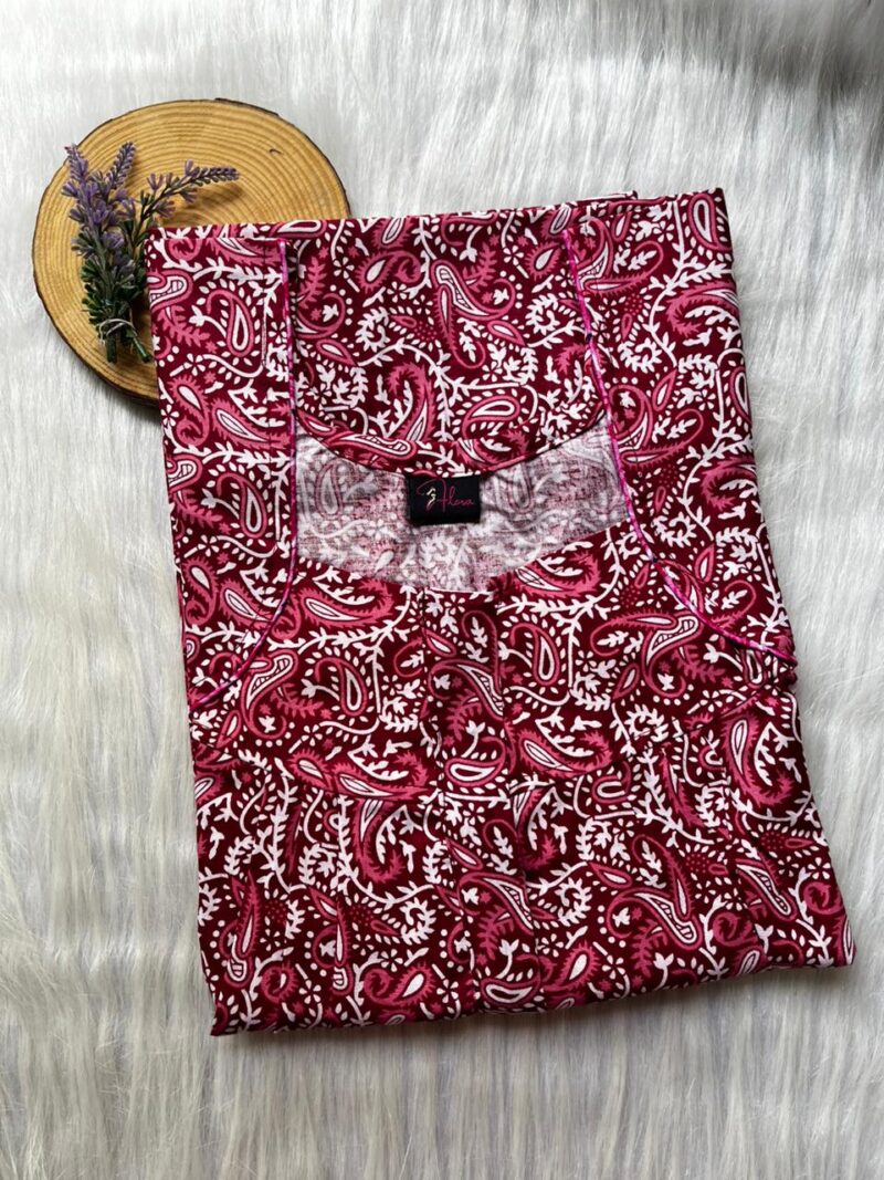 FRONT PLEATED ZIP NIGHTY