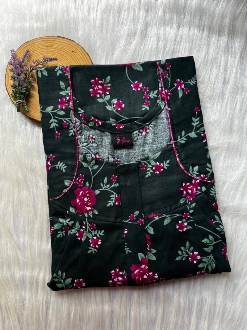 FRONT PLEATED ZIP NIGHTY